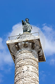 Marco Aurelio column in Rome