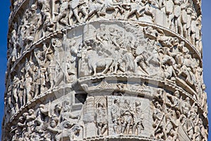 Marco Aurelio column in Rome