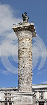 Marco Aurelio column, Rome, Italy