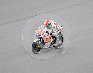 Marco Simoncelli speeding