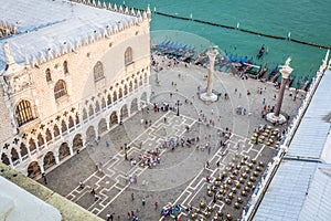 Marco square is the most famous and attractive square in Venice