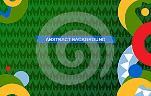 2024 Abstract Conmebol Copa America Colombia Argentina, Brazilian flag. Summer Soccer Game Competition World Brazil pattern vector photo