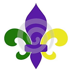 Mardi Gras Fleur De Lis