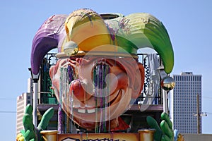 Mardi Gras Float Closeup