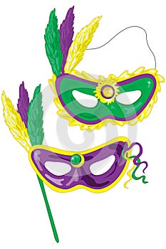 Mardi Gras masks