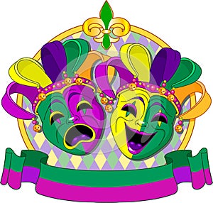 Mardi Gras Masks design