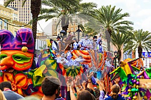 Mardi Gras New Orleans.