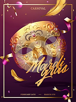 Mardi gras poster