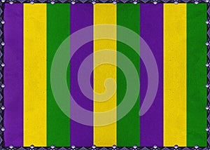 Mardi Gras Striped Background