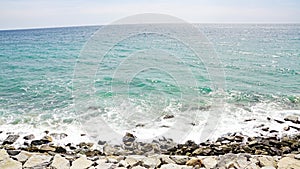 Maresme coast in the province of Barcelona photo