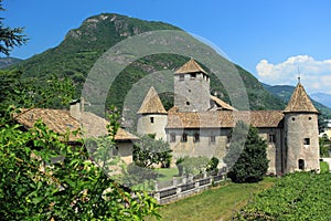 Maretsch castle in Bolzano