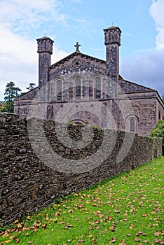 Margam Abbey - the present parish church - Margam Country Park