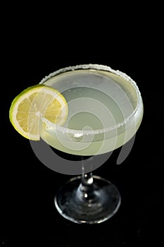Margarita Cocktail with tequila, lime juice and cointreau