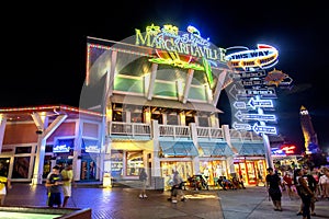 Margaritaville At Universal CitiWalk Orlando, At Night