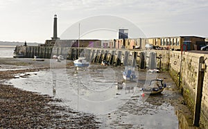 Margate harbour. Kent. England photo