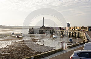 Margate harbour. Kent. England