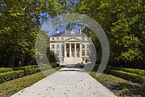 Margaux castle (Chateau Margaux), Medoc, Bordeaux, Aquitaine, France