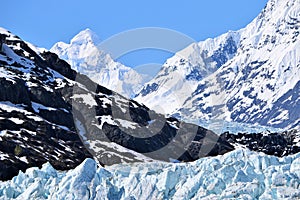 Margerie Glacier in Glacier Bay National Park Alaska