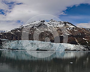 Margerie glacier with Mount Root