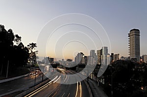 Marginal in Sao Paulo by Night photo