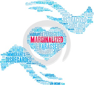 Marginalized Word Cloud