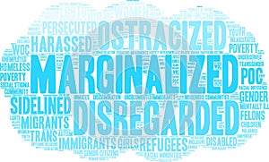 Marginalized Word Cloud