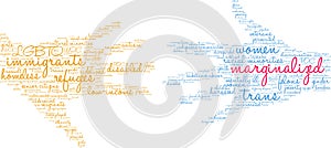 Marginalized Word Cloud