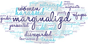 Marginalized Word Cloud