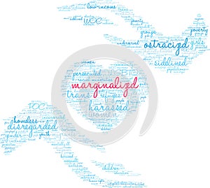 Marginalized Word Cloud