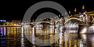 Margit bridge in Budapest