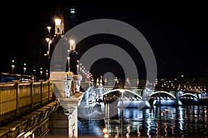 Margit bridge in Budapest