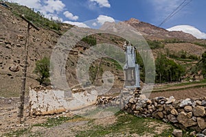 Marguzor village in Haft Kul in Fann mountains, Tajikist