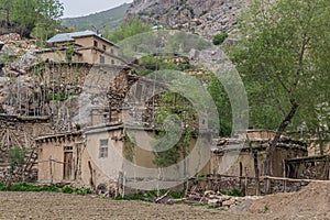 Marguzor village in Haft Kul in Fann mountains, Tajikist