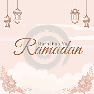 Marhaba ya Ramadan Greeting Card