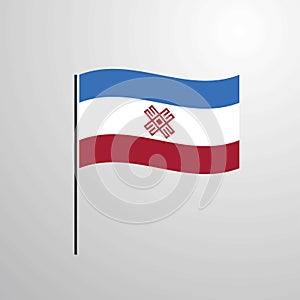 Mari-El waving Flag photo