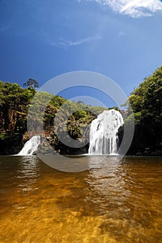 Maria Augusta Waterfall at Sao Batista do Gloria, Serra da Canastra - Minas Gerais, Brazil
