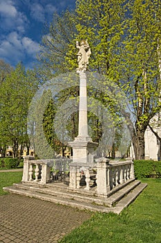 The Maria column in Spisska Nova Ves