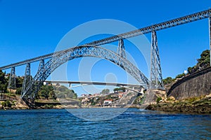 Maria Pia Bridge over the Douro photo