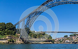 Maria Pia Bridge over the Douro photo