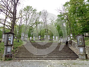 Maria Radna Franciscan Monastery - Pelerin Hill - The road of the Cross - Lipova, Arad, Romania