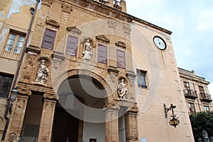 maria santissima della catena church in cefalù in sicily (italy)
