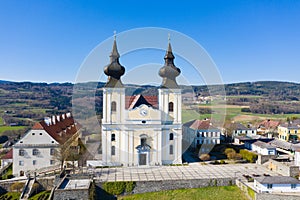 Maria Taferl basilica in Nibelungengau, Lower Austria photo