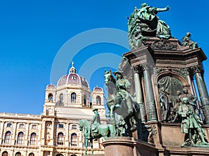 Maria Theresa Monument and Natural History Museum