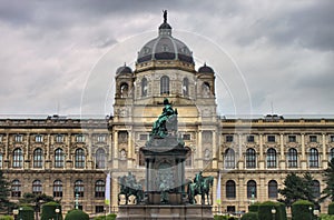 Maria Theresa monument in Vienna