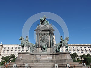 Maria Theresa monument in Vienna