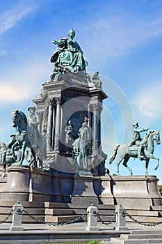 Maria Theresa monument in Vienna