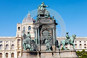 Maria Theresa Statue and Naturhistorisches Museum