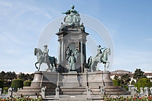 ï¿½Maria Theresia Denkmal Maria Theresa monumentVienna