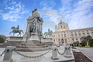 Maria Theresia Monument in Vienna, Austria