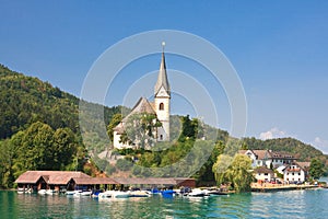 Maria Worth. Church of St. Primus and Felician. Austria